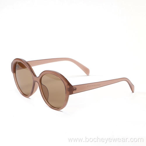 2022 New Eyewear Retro round Sun glasses Plastic Women Sunglasse